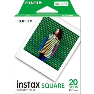Afbeelding van INSTAX Lot de 2 films carrés ISO 800 avec bordure blanche