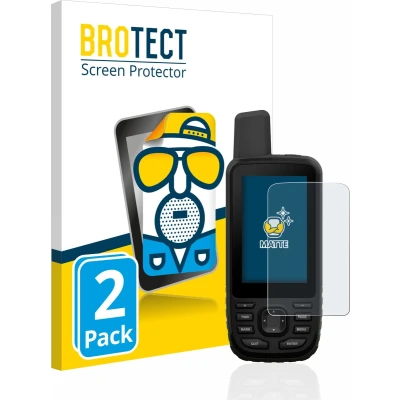 Afbeelding van BROTECT Screenprotector voor Garmin GPSMAP 66s / 66st Folie Beschermfolie matte (2 Stuks)