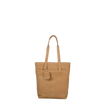 Afbeelding van Burkely Soft Skylar Backpack Shopper 14&quot; natural nude damestas