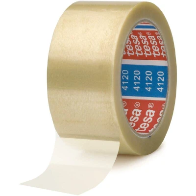 Afbeelding van Tesa verpakkingstape 50mm x 66m PVC transparant