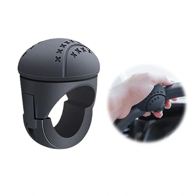 Afbeelding van Universele stuurknop voor auto, power spinner knop, geschikt stuurherinneringsbal auto&#039;s, vrachtwagen, vorkheftruck, grasmaaier, tractor, boot, golfwagen