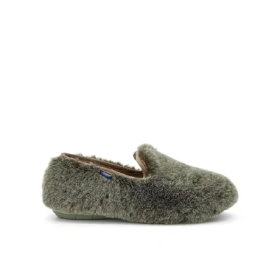 Afbeelding van SCHOLL MADDY Synthetic fur Womens Green FALSO Slippers Maat 36