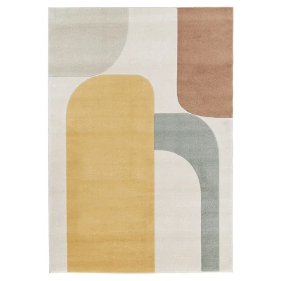 Afbeelding van Abstract Vloerkleed Vectura Vallon Multi 160x230 Cm