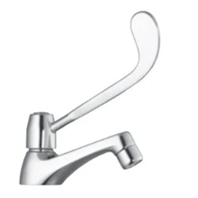 Afbeelding van PB Clinic mindervaliden fonteinkraan koud water kraan met lange hendel chroom laag model 1208956276