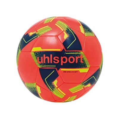 Afbeelding van Uhlsport 290 Ultra Lite Soft Lightbal Fluorood / Marine Fluogeel Maat: 5