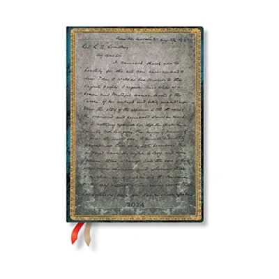 Afbeelding van Embellished Manuscripts Collection Frederick Douglass, Letter for Civil Rights (Embellished Collection) Midi 12 month Dayplanner 2024