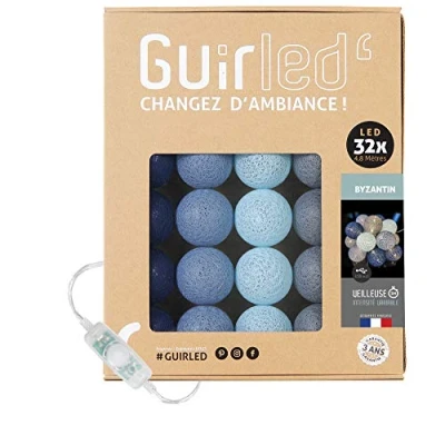 Afbeelding van Byzantine 2 uur USB katoenen ballen String Lights met 2Amp 3 dimbaar, 32 3,2 m