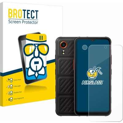 Afbeelding van BROTECT Screenprotector voor Samsung Galaxy XCover 7 (Voor+Camera) Folie Beschermfolie Beschermglas transparant