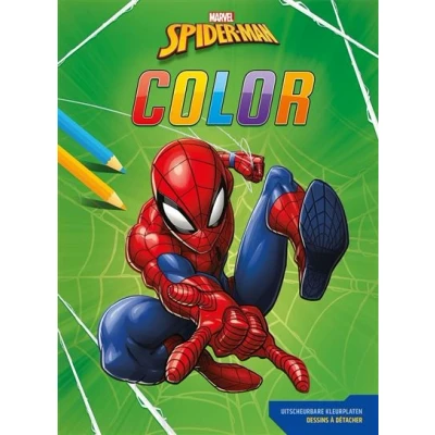Image de Marvel Spider Man Color kleurblok / bloc de coloriage