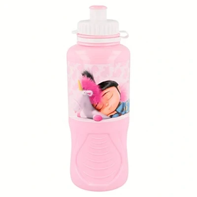 Afbeelding van ALMACENESADAN, 4940 Terug naar school, kerstcadeau, bestaande uit 400 ml sportfles, meerkleurig, herbruikbaar, BPA vrij, gelicentieerd product (Agnes)