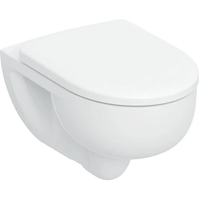 Afbeelding van Geberit Renova Wandclosetset 54x35.5cm diepspoel rimless TurboFlush softclose en quickrelease zitting glans wit
