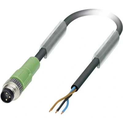 Afbeelding van Phoenix Contact 1681664 Sensor/actuator connector, geassembleerd M8 Aantal polen: 3 Stekker, recht 1.50 m 1 stuk(s)