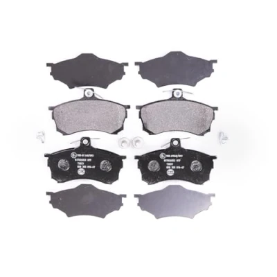 Afbeelding van HELLA 8DB 355 016 671 Remblokkenset Met akoestische slijtagewaarschuwing remzadelschroef toebehoren MITSUBISHI: Carisma Saloon