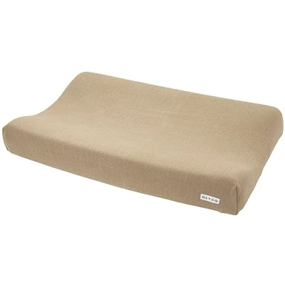 Afbeelding van Meyco Aankleedkussenhoes Knit Basic Taupe 50x70