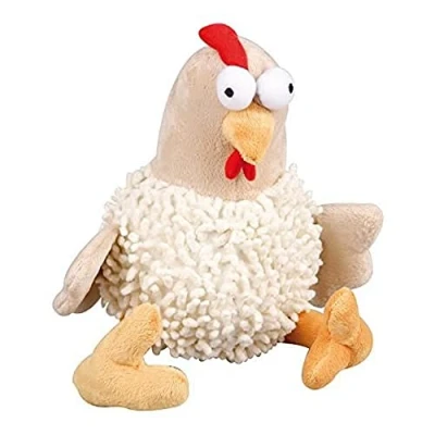 Afbeelding van Hondenspeelgoed Pluche Grote Kip 30 cm