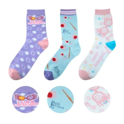 Afbeelding van Cinereplicas Luna Lovegood / Loena Leeflang Sokken Set Harry Potter