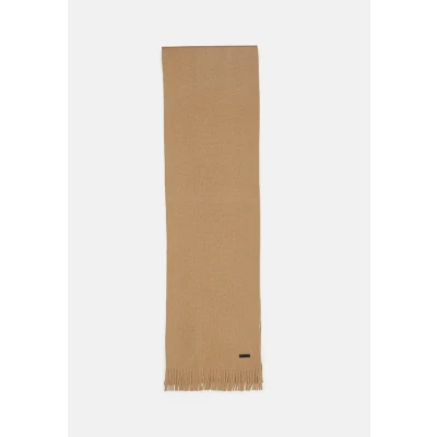 Afbeelding van BOSS Albas Unisex Sjaal, Maat: One Size, Medium beige