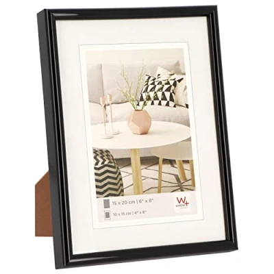 Image de walther design cadre photo noir 15 x 20 cm Galeria plastique KB520H