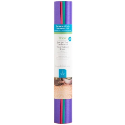 Afbeelding van Cricut Vinyl permanent Sampler True brushed bright