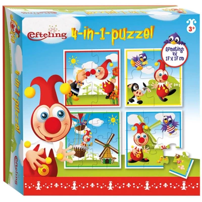 Afbeelding van Bambolino Toys 4in1 Puzzel Jokie, 16st.