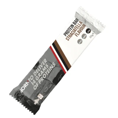 Afbeelding van Born Protein Bar Straciatella 50gr