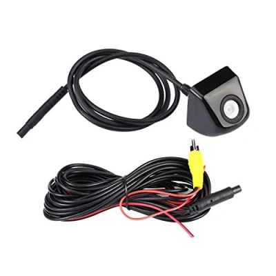 Afbeelding van Hlyjoon 170 graden groothoek auto achteruitrijcamera waterdicht CCD nachtzicht universeel voor alle 12 V DC auto&#039;s (zwart)