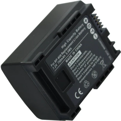 Afbeelding van AccuCell batterij geschikt voor Canon BP 808 met resterende minuten