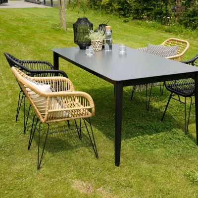 Afbeelding van Moda terrasstoel wicker naturel