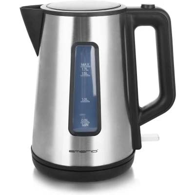 Afbeelding van EMERIO WK 122829 Waterkoker Zilver, Zwart