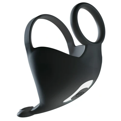 Afbeelding van Cockring met RC ball Massager