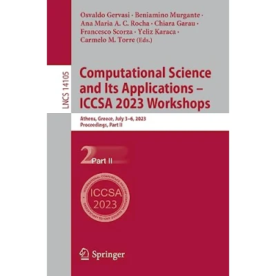 Afbeelding van Lecture Notes in Computer Science Computational and Its Applications ICCSA 2023 Workshops