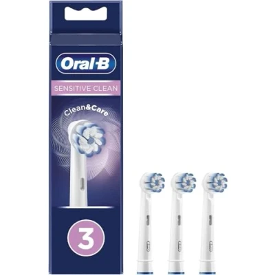 Afbeelding van Oral B Sensitive Clean Opzetborstels 3 stuks CleanMaximiser