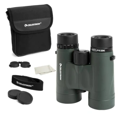 Afbeelding van Celestron 71332 CGL 12 x 56 Natuur DX Dak Prisma Zwart, 8 42, Groen, 42