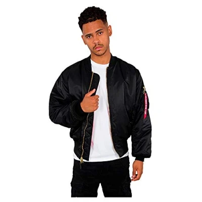 Image de Blouson Bomber MA 1 noire d&#039;Alpha Industries 2XL