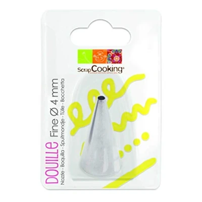 Afbeelding van SCRAP COOKING Dop van roestvrij staal, 0,4 x 1,3 3,5 cm, 1818