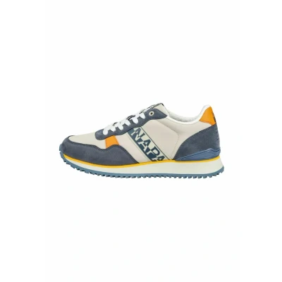 Afbeelding van Napapijri Basket Sneakers laag, Heren, Maat: 42, mqj Imitatieleer/ textiel