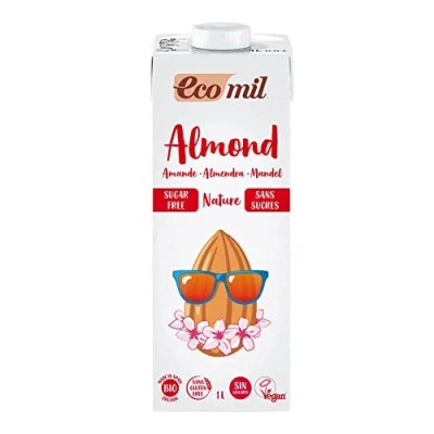 Afbeelding van Ecomil Amandeldrank Naturel Bio 1liter