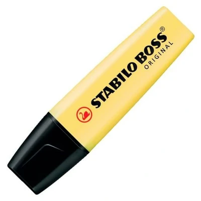 Afbeelding van Markeerstift STABILO BOSS Original 70/144 pastel geel