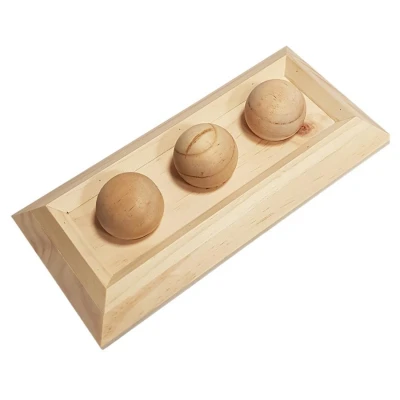Afbeelding van Duvo+ Houten Sniffle `n Snack Puzzle Fay Speelgoed 28x13x6 cm