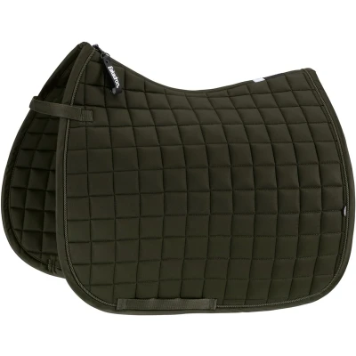 Afbeelding van Eskadron Zadeldekje Dynamics Cotton Dressuur Olive Full Agradi.be