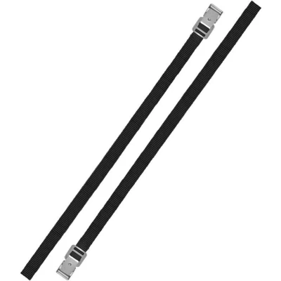 Afbeelding van Pro Plus Bindriemen met Metalen Gesp 18 mm x 150 cm Zwart 2 stuks