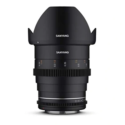 Afbeelding van Samyang 23002 MF 24 mm T1,5 VDSLR MK2 Nikon F groothoeklens voor Mount, vaste brandpuntsafstand mm, Follow Focus full formaat en APS C, 8K resolutie