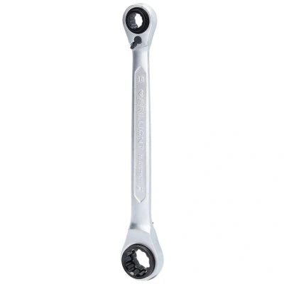 Afbeelding van Brilliant TOOLS BT013901 KS Dubbele ratelringsleutel 10 19 mm