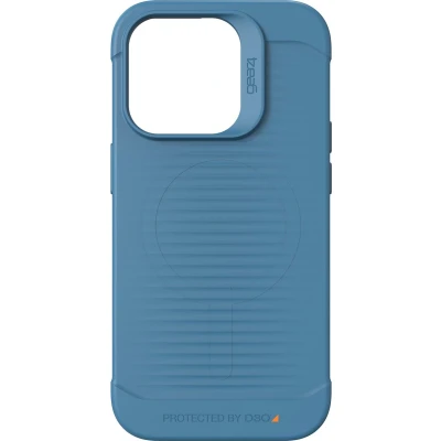 Afbeelding van Gear4 Havana MagSafe Backcase iPhone 14 Pro hoesje blauw