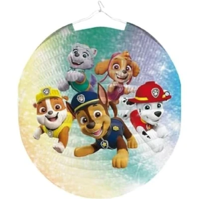 Afbeelding van Lampion Paw Patrol Papier 25cm Per Stuk