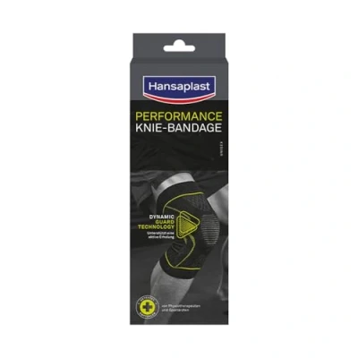 Image de Hansaplast Bandage Sport Genou Noir