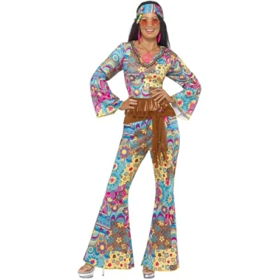 Afbeelding van Hippy Flower Power Costume