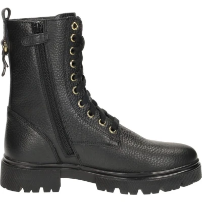 Afbeelding van SUB55 Veterboots voor kinderen, Maat: 31, Zwart Leer