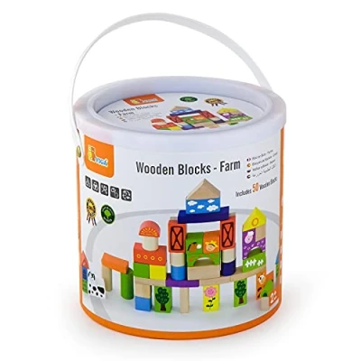 Afbeelding van New Classic Toys Blokken 50 Stuks