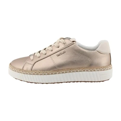 Afbeelding van TOM Tailor Sneakers laag, Dames, Maat: 40, Gold Pu
